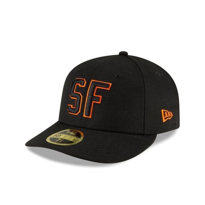 Sapca New Era San Francisco Giants MLB Ligature Low Profile 59FIFTY Fitted - Negrii